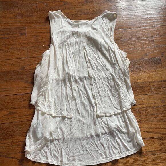 Kenneth Cole Sequin Layered Tank Top - Picture 6 of 7